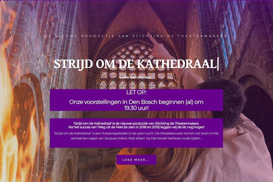 Theatervoorstelling Strijd om de Kathedraal